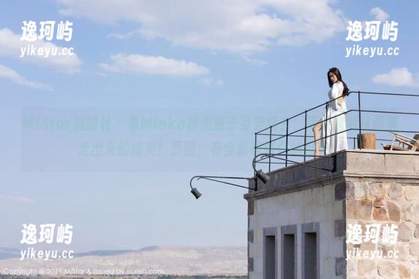 MiStar魅妍社 - 看Mieko林美惠子身穿纯白，简直像刚从画里走出来的精灵！原图，有全套等候你的目光。