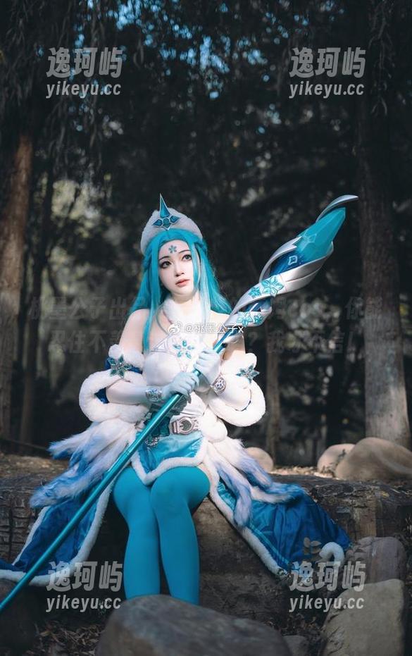 桃墨公子出品，万圣节的蕾姆cos，你能忍住不羡慕这些图片吗？我才不信！